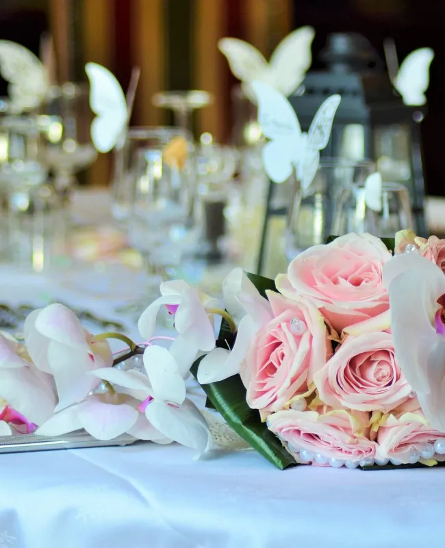 Centros de mesa sofisticados